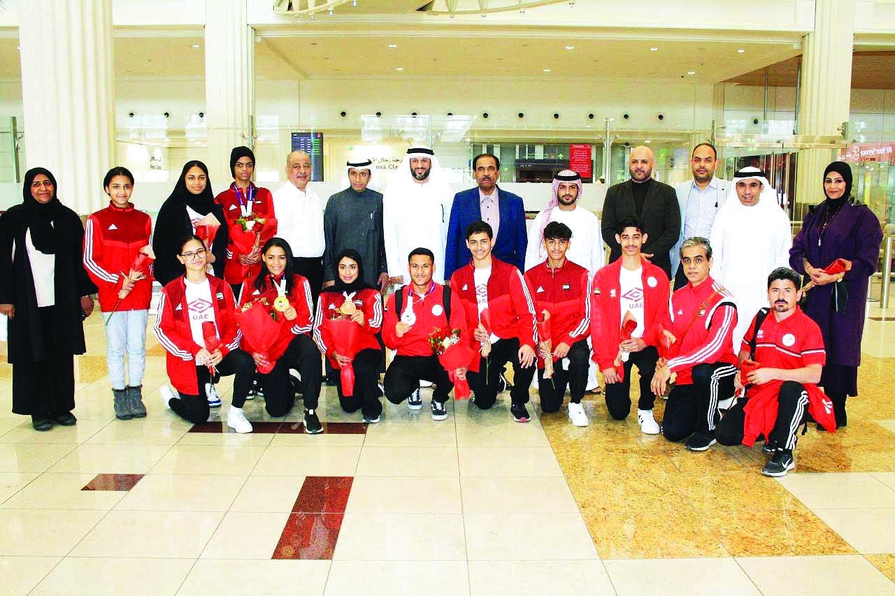 استقبال وردي لـ «كاراتيه الإمارات»