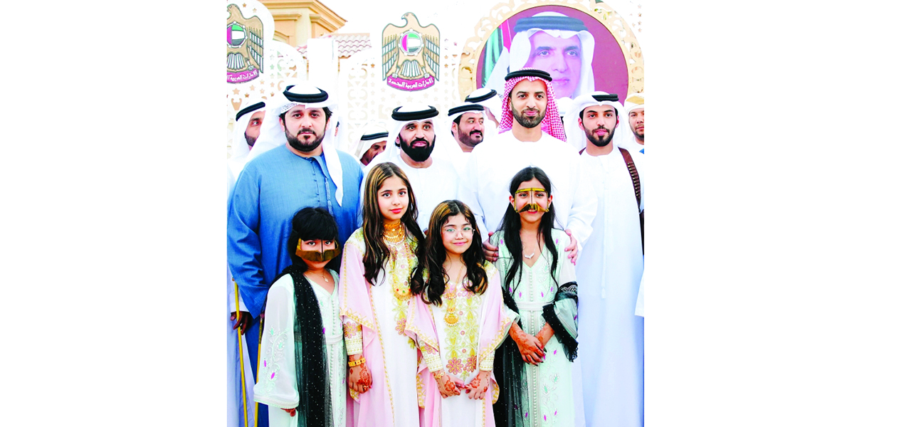 محمد بن سعود يحضر حفل عائلة عبد الله الشحي