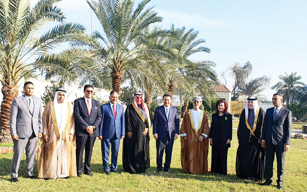 "السوداني مع سفراء مجلس التعاون |البيان"
