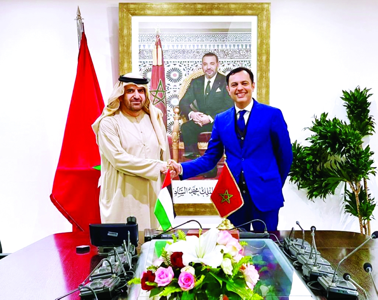 مؤسسة محمد بن راشد للمعرفة تتوج لقاءاتها في المغرب باتفاقات مثمرة