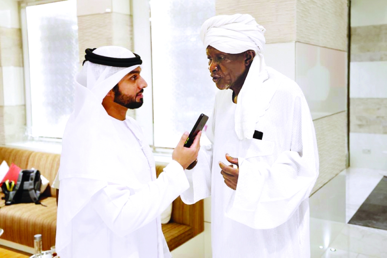 "الفاضل سانتو متحدثاً لـ «البيان»"