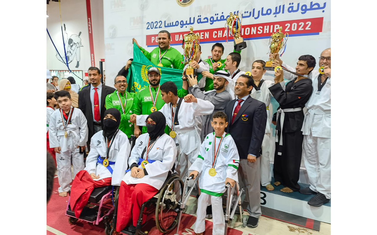 "جانب من مراسم التتويج | البيان"