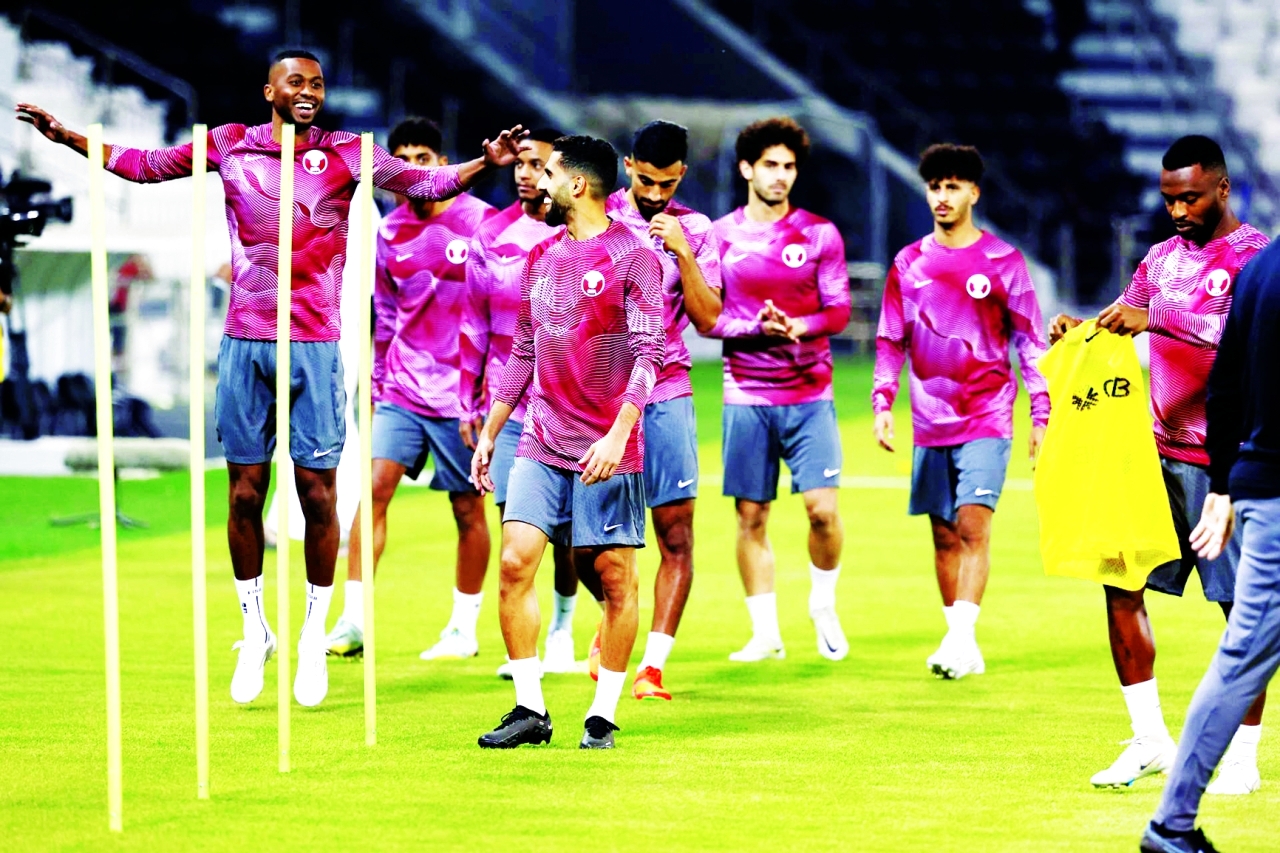 "تفاؤل في تدريبات المنتخب القطري | من المصدر"