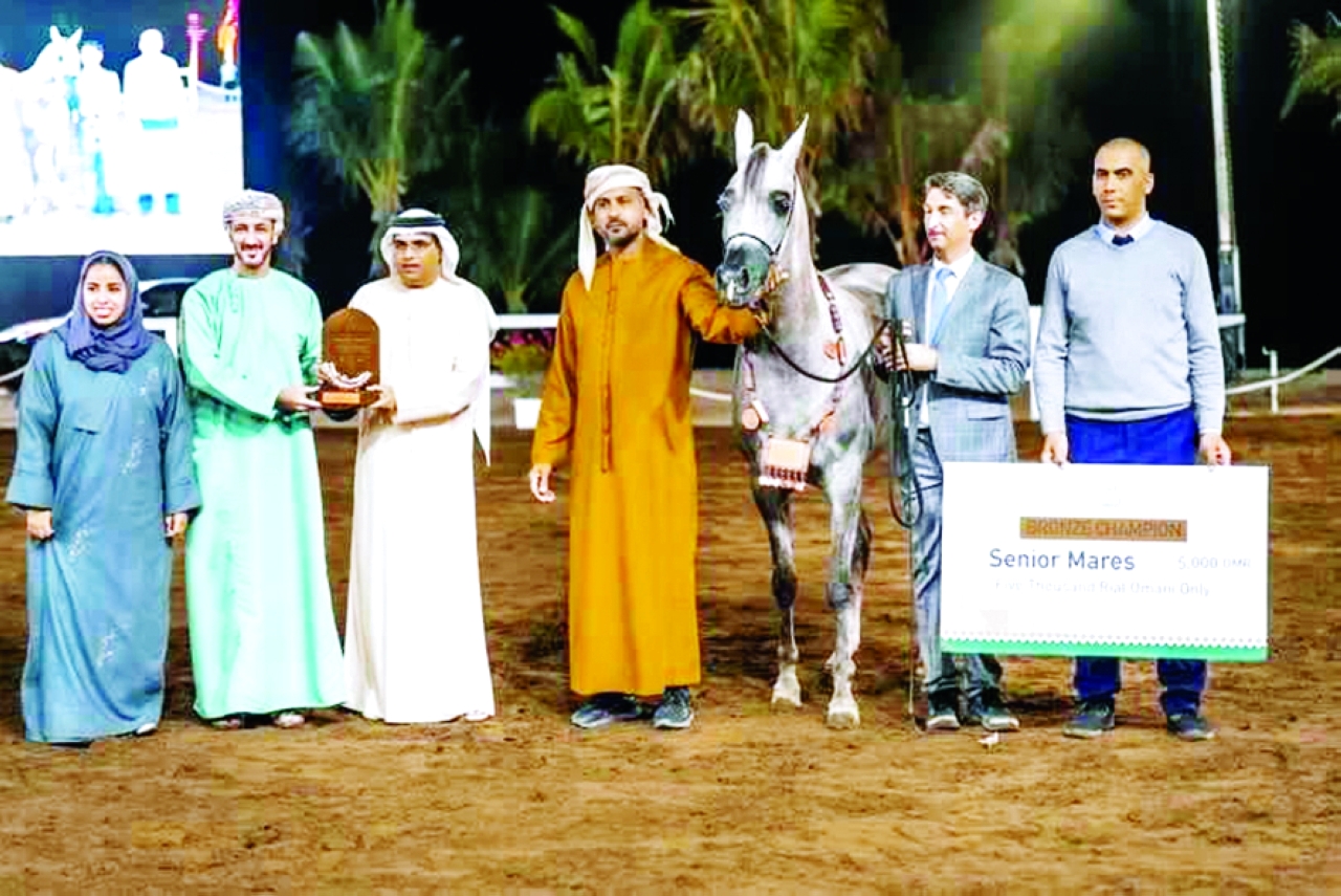 «مربط دبي» يحصد 4 ألقاب في «الرباطية لجمال الخيل»