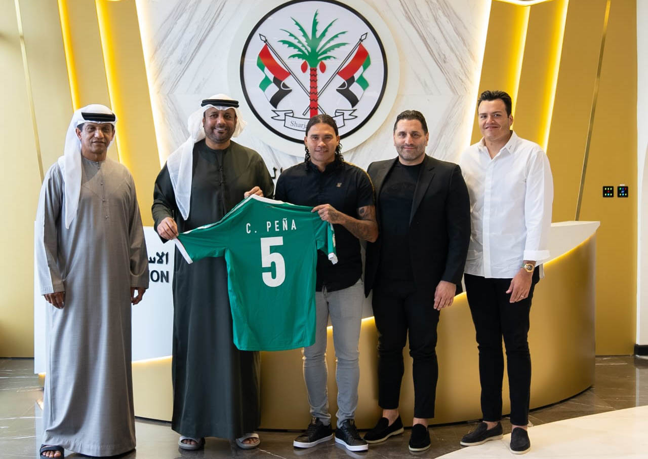 المكسيكي كارلوس بينيا في ضيافة «الشارقة الرياضي»