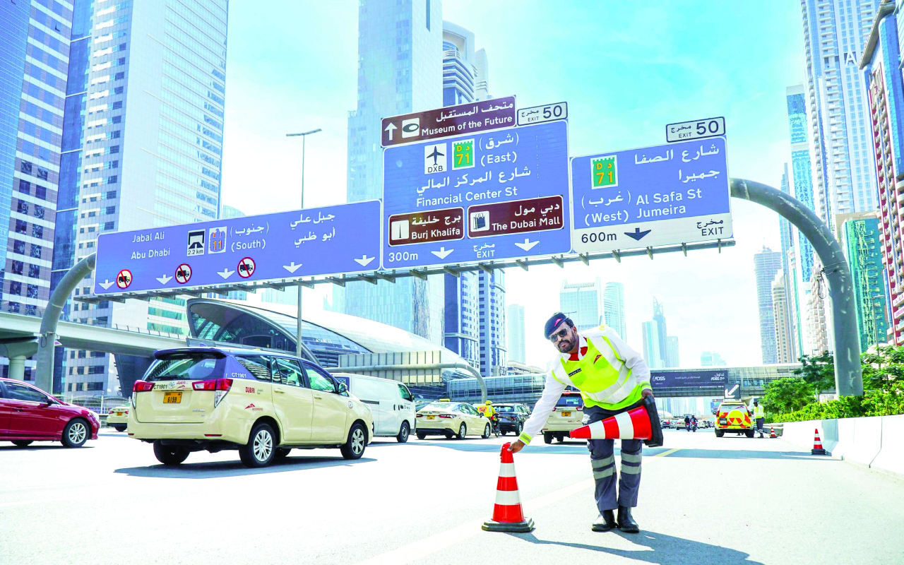 "اختيار الشوارع بناءً على كثافة الحركة المرورية"