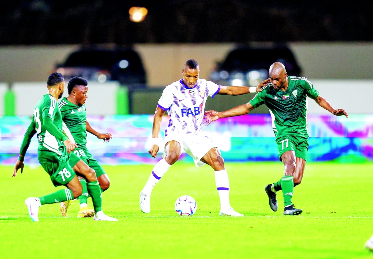 "من مباراة العين مع خورفكان | البيان"