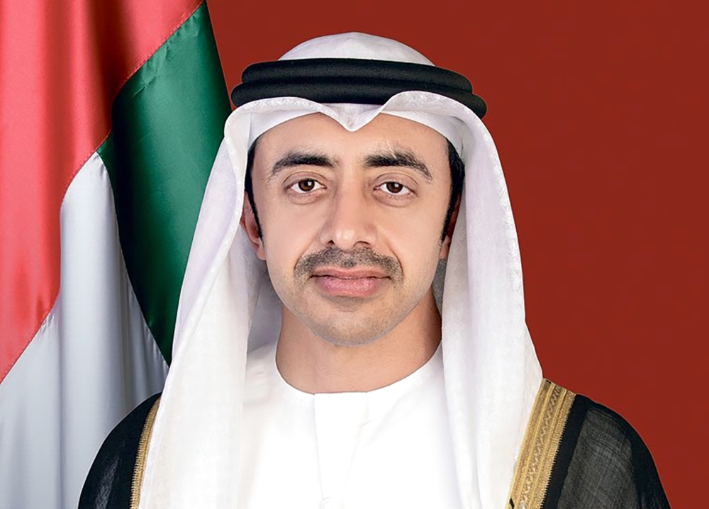 عبدالله بن زايد يشهد حفل تكريم الفائزين بجائزة زايد للأخوة الإنسانية