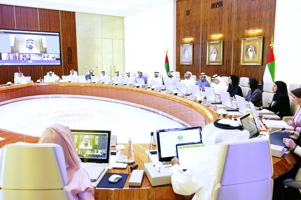 "سموه مترئساً الاجتماع"