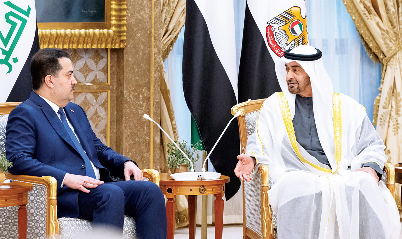 رئيس الدولة: للعراق العزيز مكانة خاصة  في قلوب شعب الإمارات