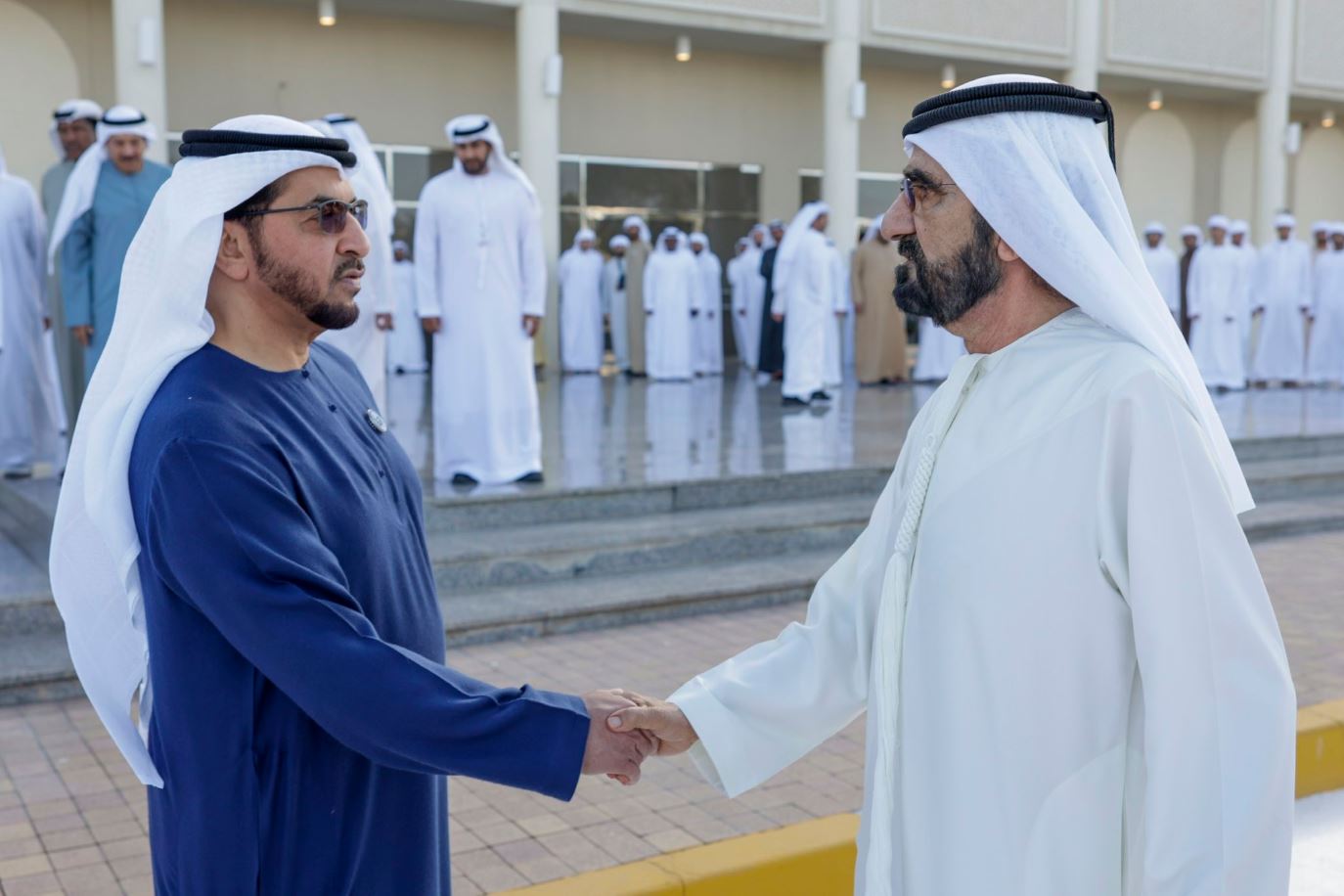 "محمد بن راشد وحمدان بن زايد"