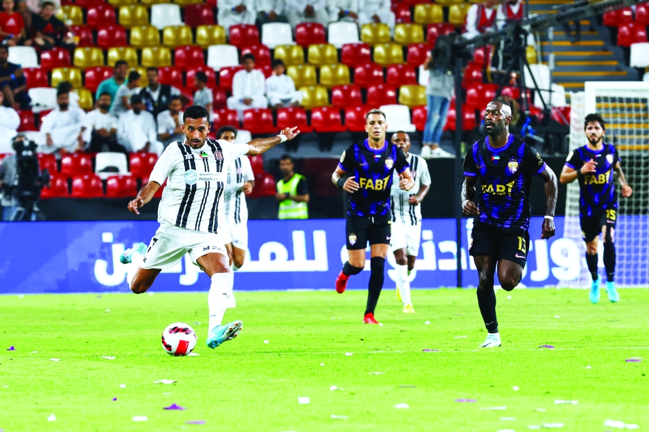 "من مباراة العين والجزيرة في الدور الأول | أرشيفية"