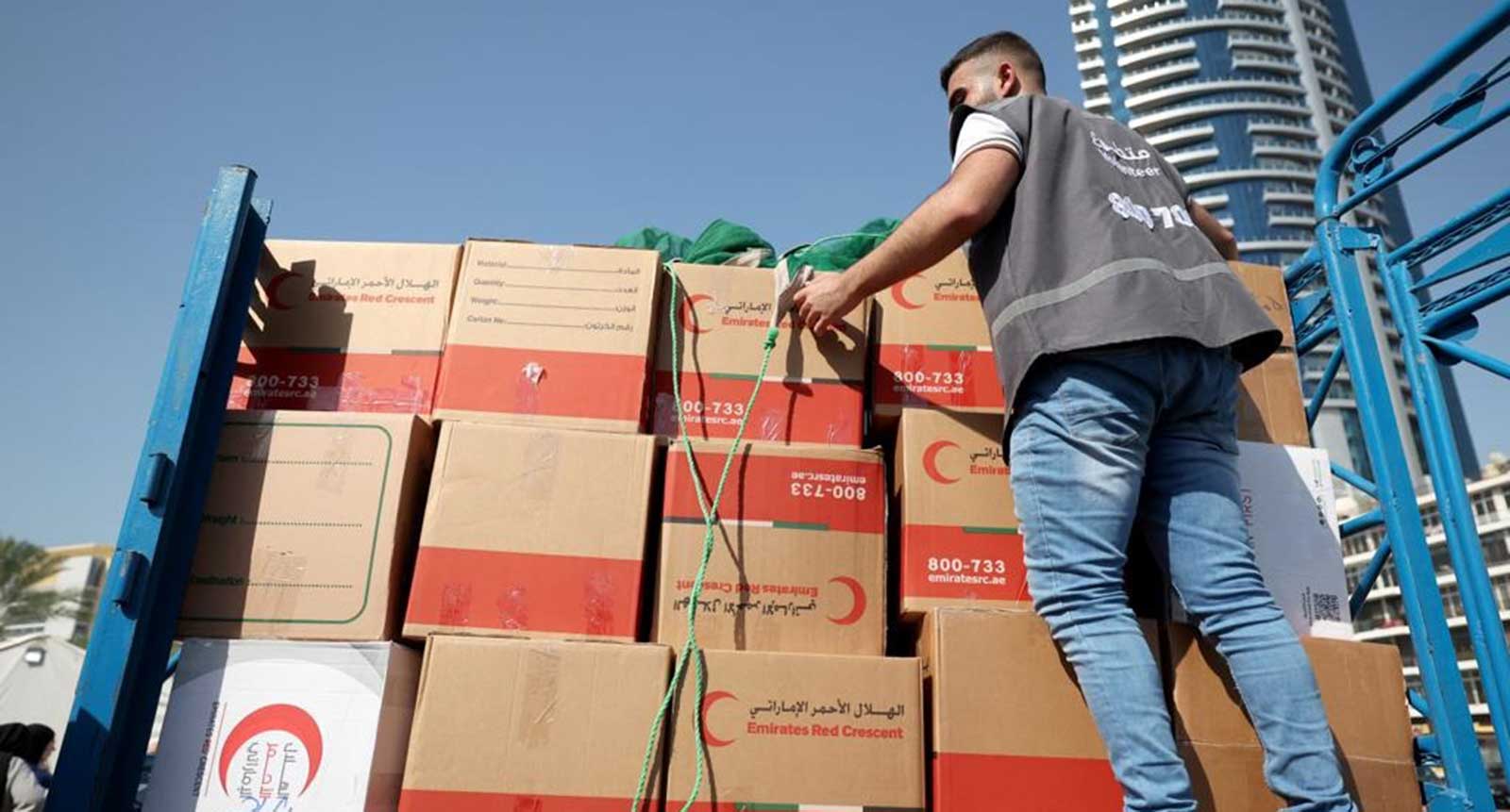 الإمارات تواصل إرسال المساعدات لمتضرري الزلزال في سوريا وتركيا