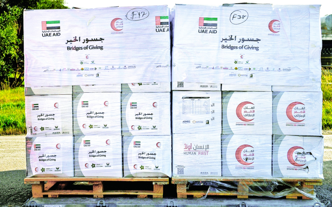 "أيادي الإمارات البيضاء تبلسم جراح السوريين والأتراك | وام"