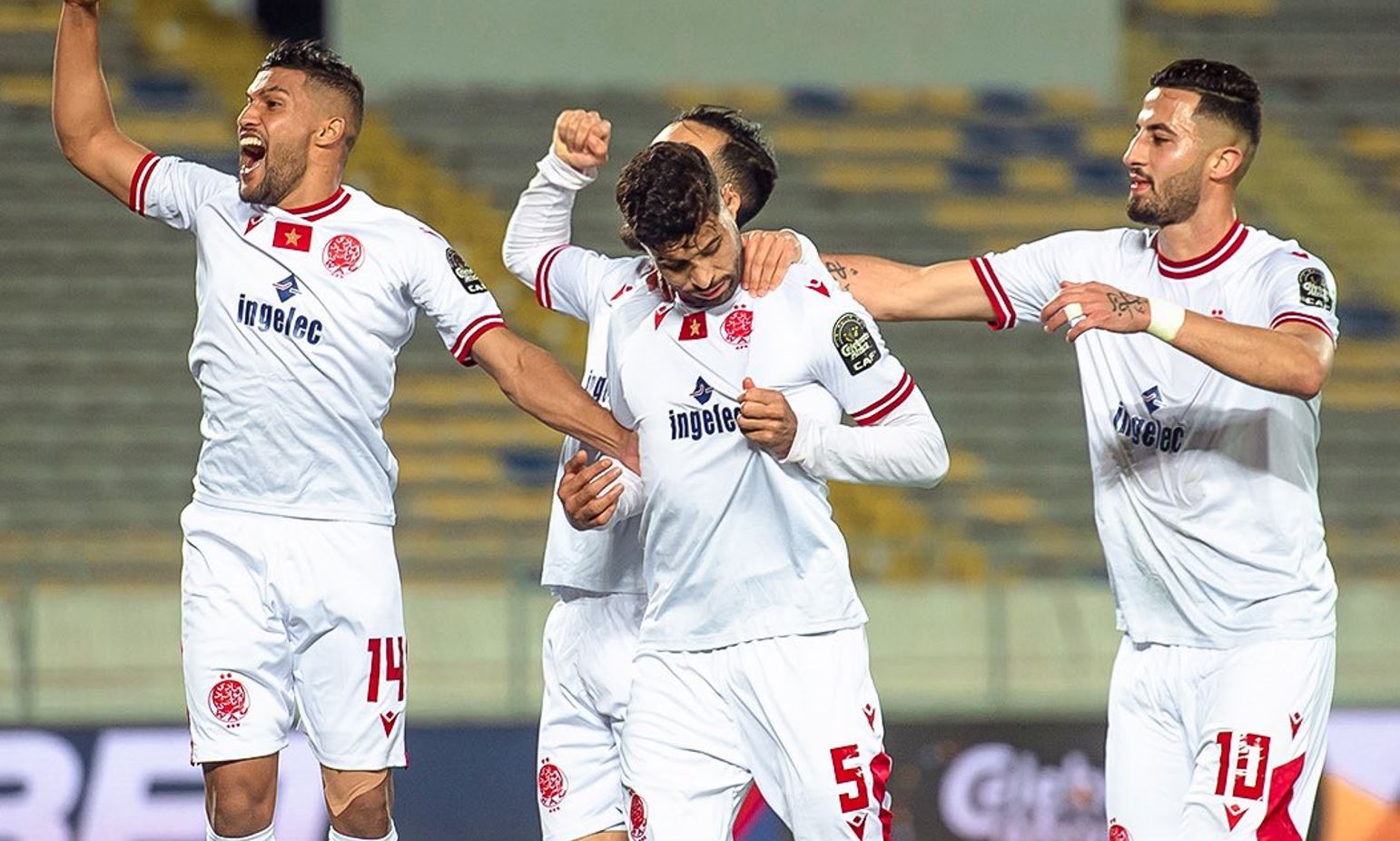 الوداد البيضاوي المغربي يهزم بترو أتلتيكو الأنجولي في دوري أبطال أفريقيا