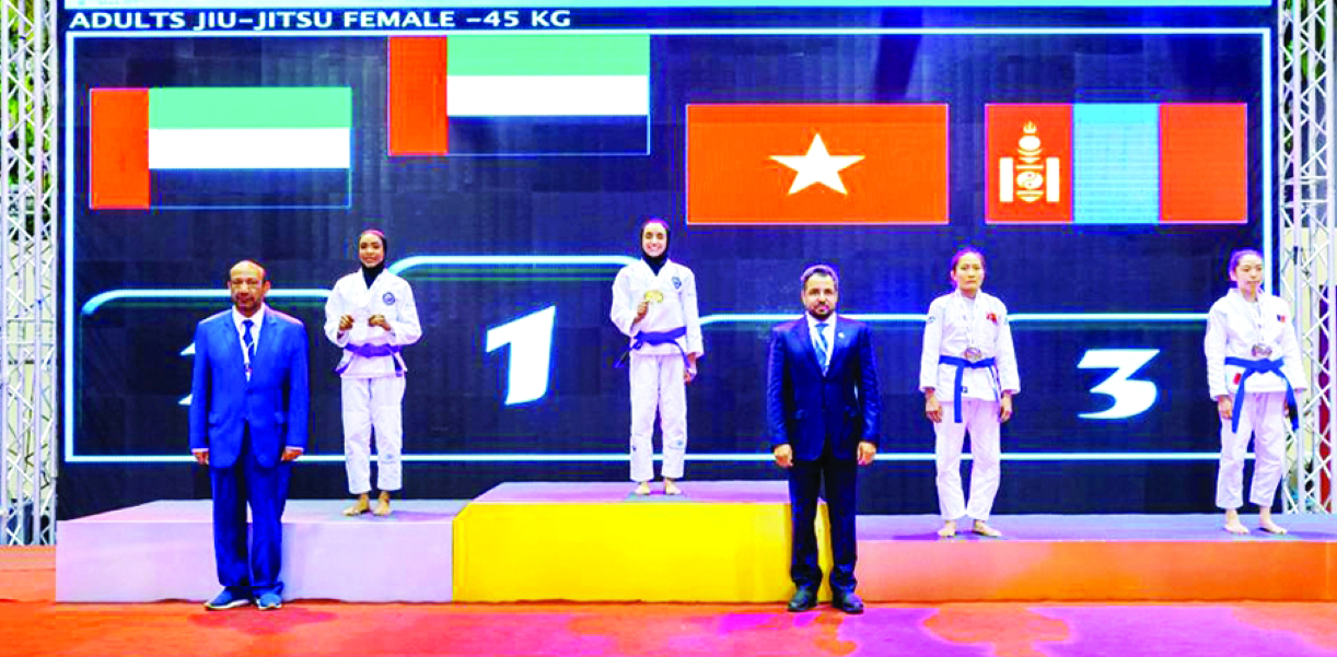 منتخب الجوجيتسو يحتفظ بصدارة آسيا