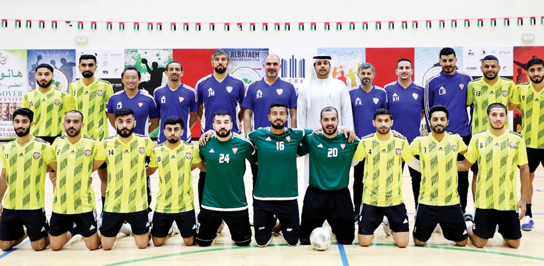الإمارات والكويت ودياً في كرة قدم الصالات غداً