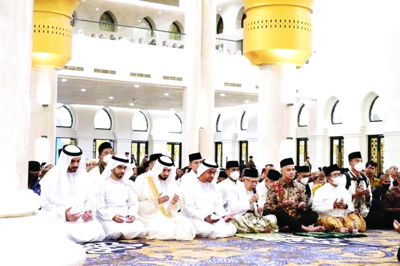 «جامع الشيخ زايد الكبير» في سولو يحتفي بليلة الإسراء والمعراج