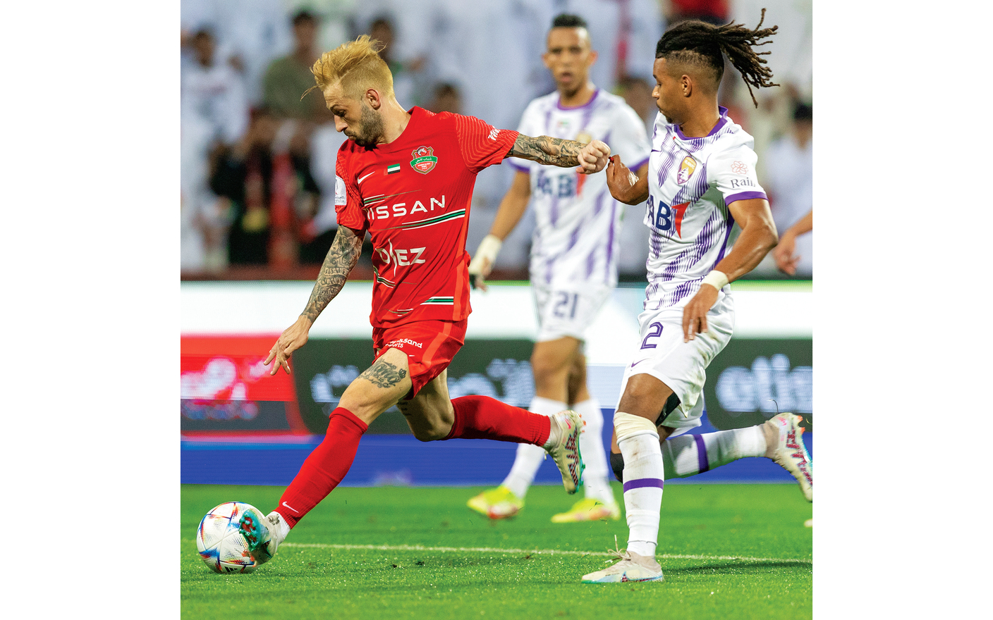 "شباب الأهلي خسر من العين وودع البطولة | تصوير: عيسى البلوشي"