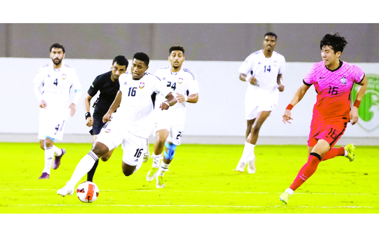 "جانب من مباراة سابقة للمنتخب الأولمبي | أرشيفية"