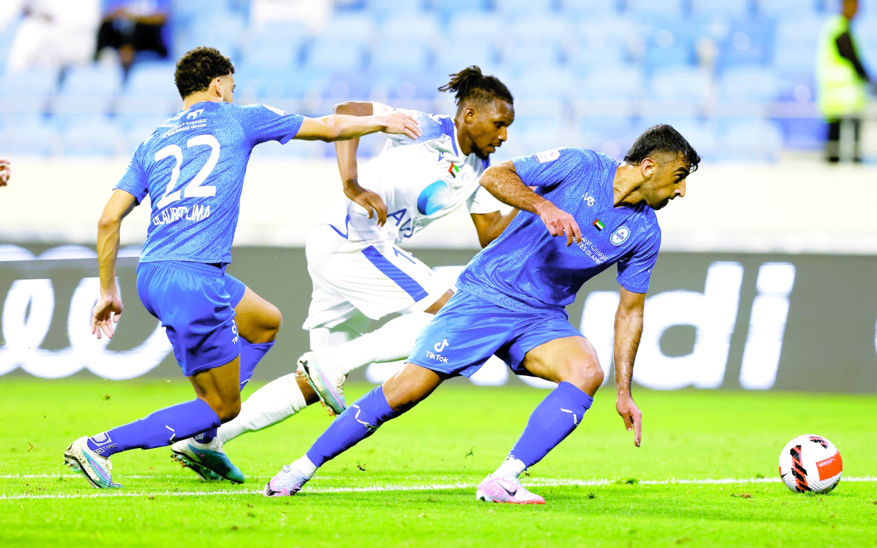 "النصر فاز علي بني ياس وتقدم خطوة مهمة | تصوير - غلام كاركر"