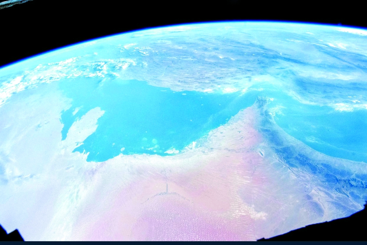 "لقطة للإمارات نشرها النيادي أمس عبر «تويتر» | من المصدر"