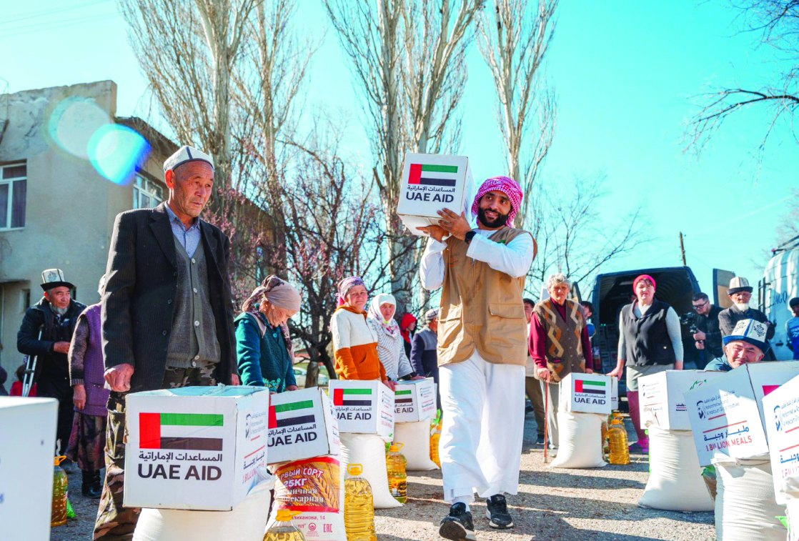 "مبادرة «المليار وجبة».. يد الخير الإماراتية تصل إلى المحتاجين حول العالم | أرشيفية"