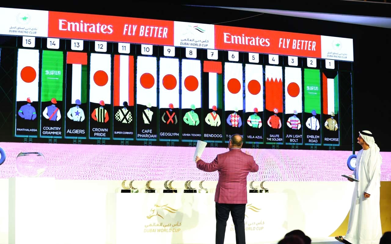 قرعة كأس دبي العالمي ترفع مستوى التحدي