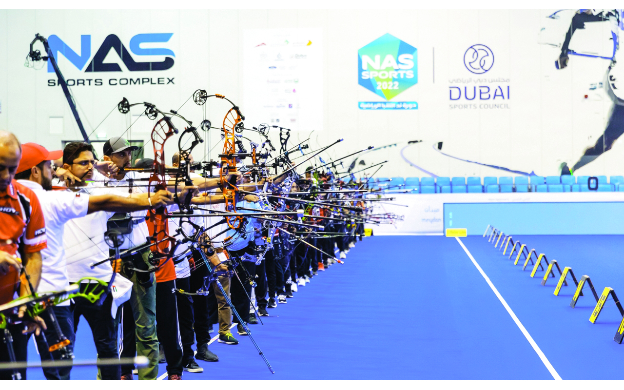 "من منافسات الجولة الأخيرة في القوس والسهم | البيان"