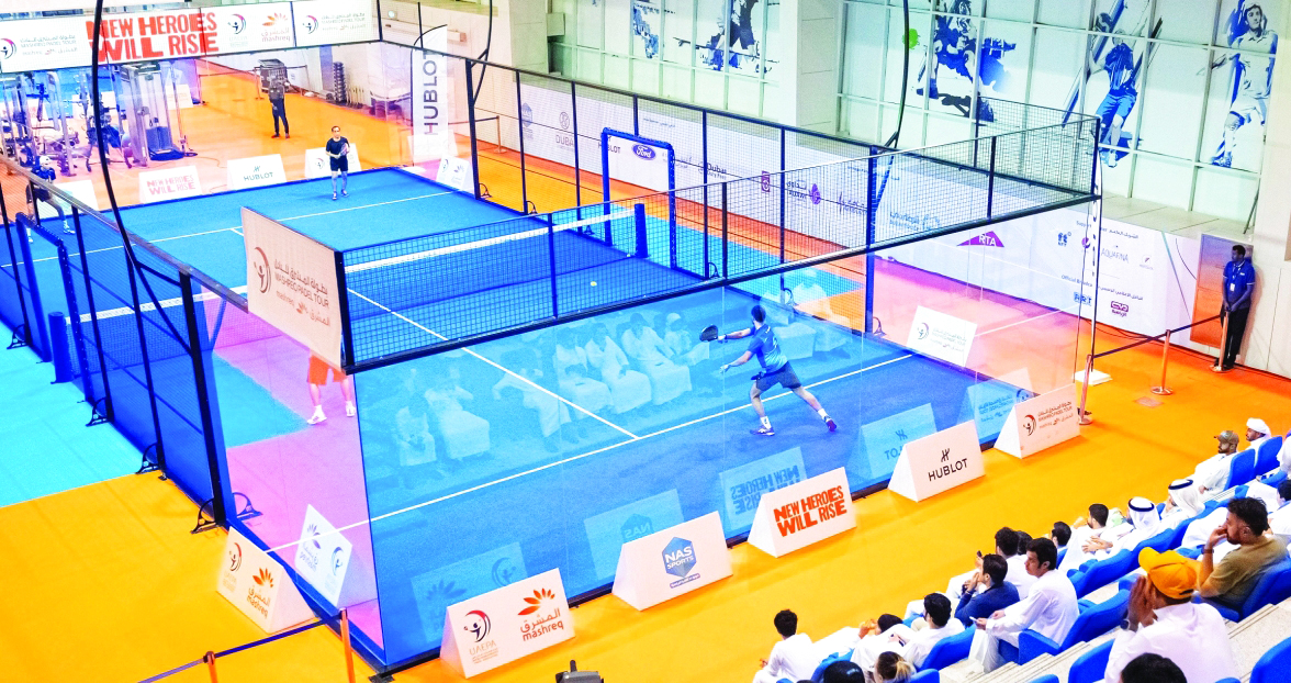 "من منافسات البادل | البيان"