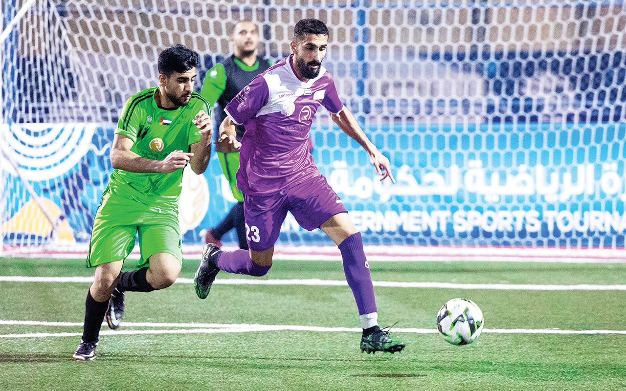 الشؤون الإسلامية وشرطة عجمان إلى ربع النهائي