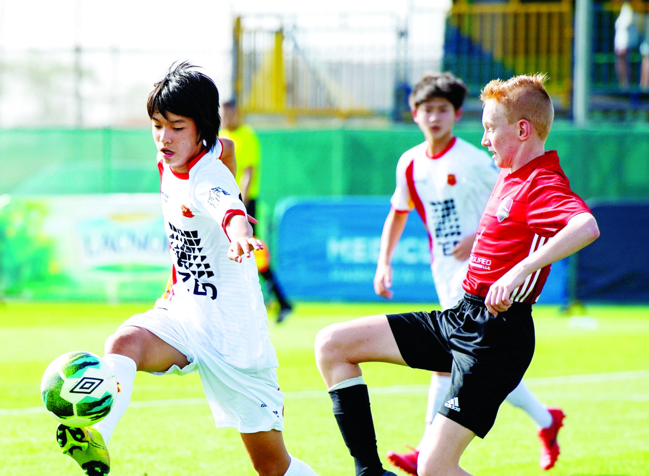 "جانب من النسخة الأولى لبطولة «كأس مينا» الدولية للناشئين | أرشيفية"