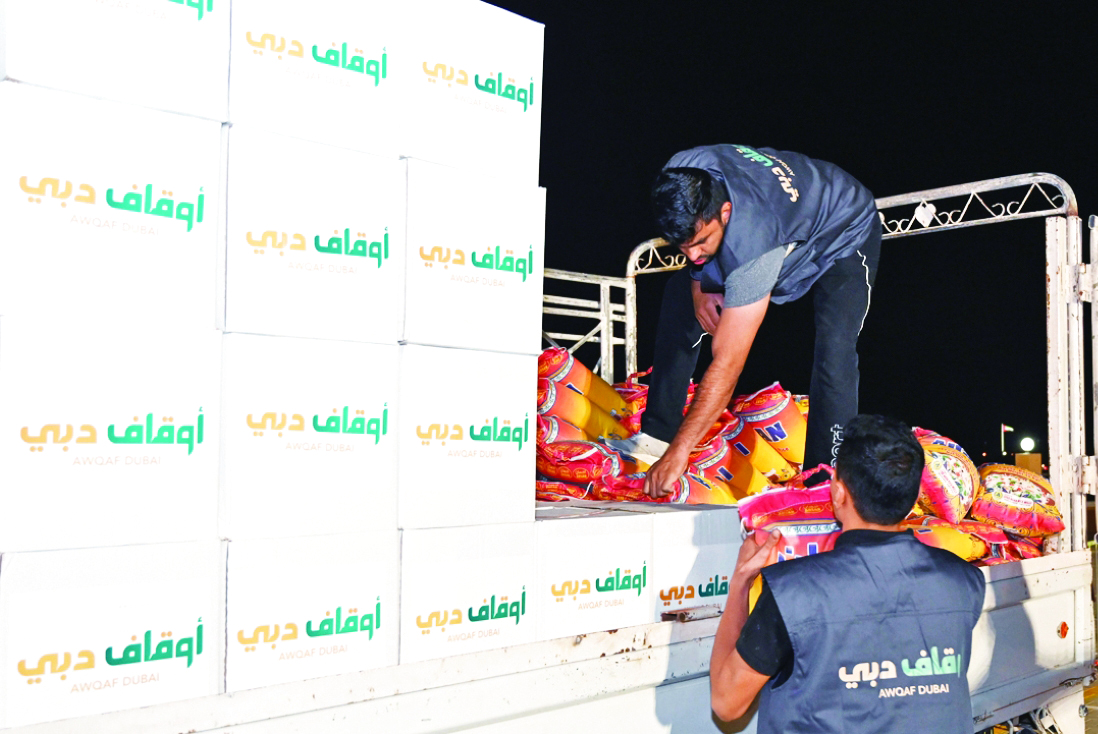 «أوقاف دبي» تدعم مؤسسة التراحم الخيرية بـ 850 ألف درهم