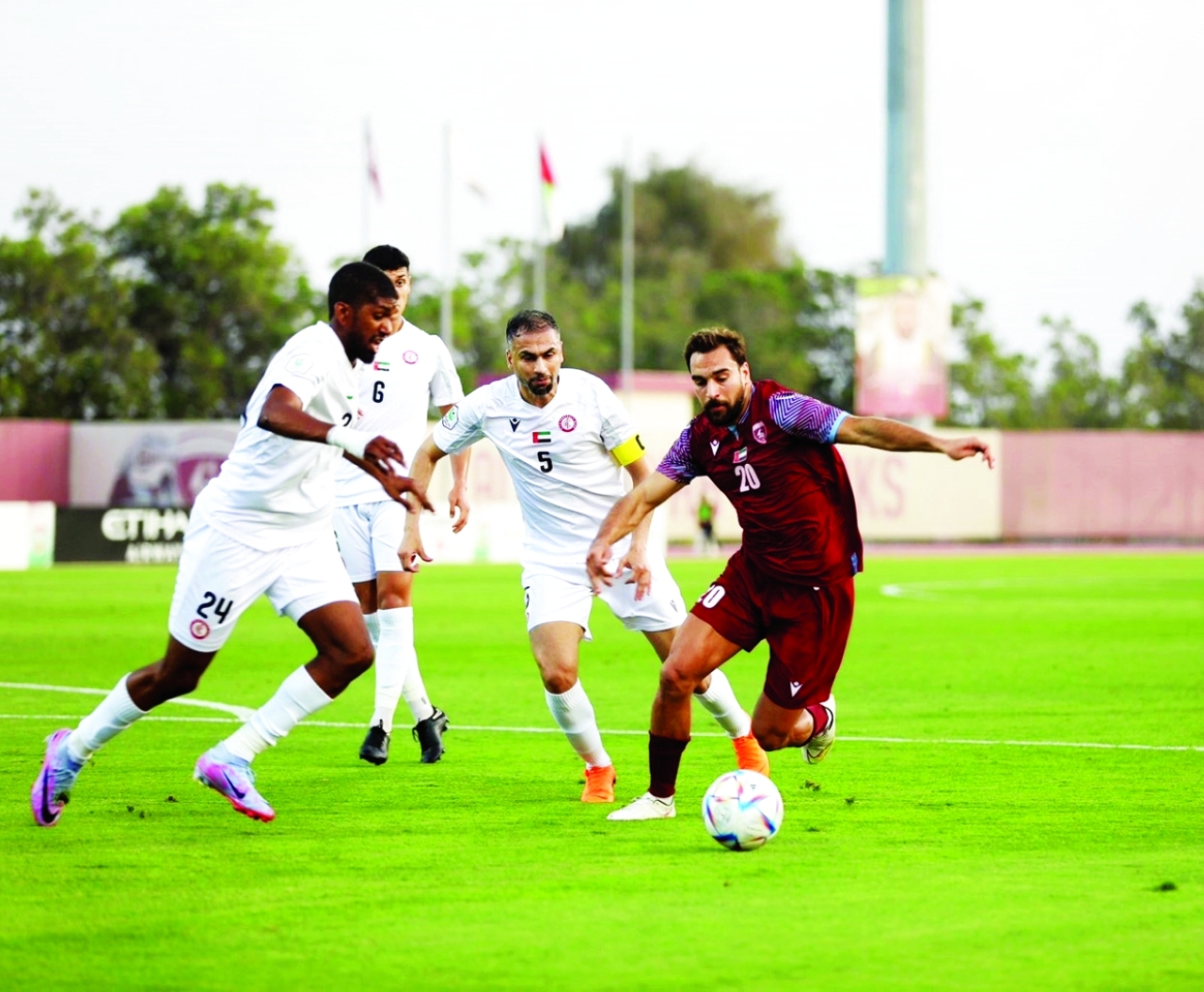 "جانب من مباريات دوري الهواة | البيان"