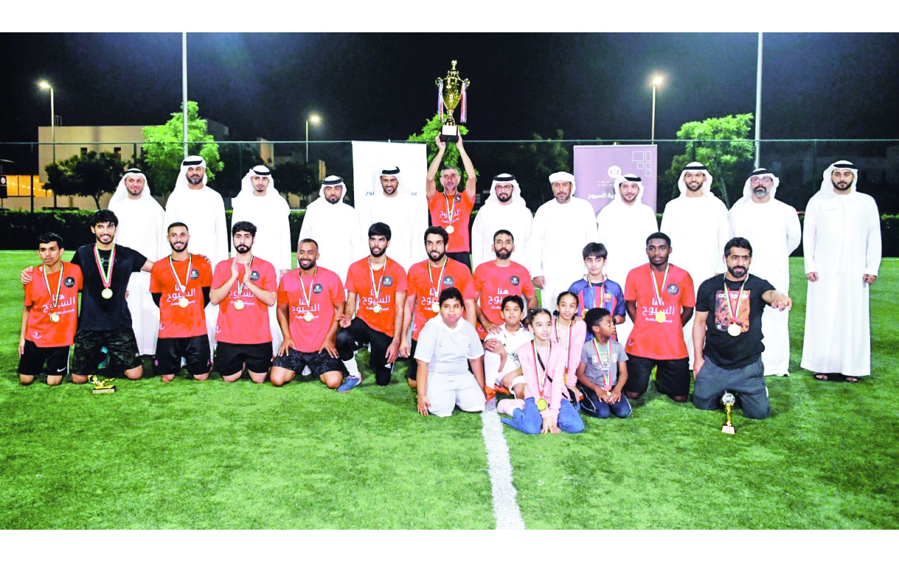 "جانب من تتويج الأبطال | البيان"