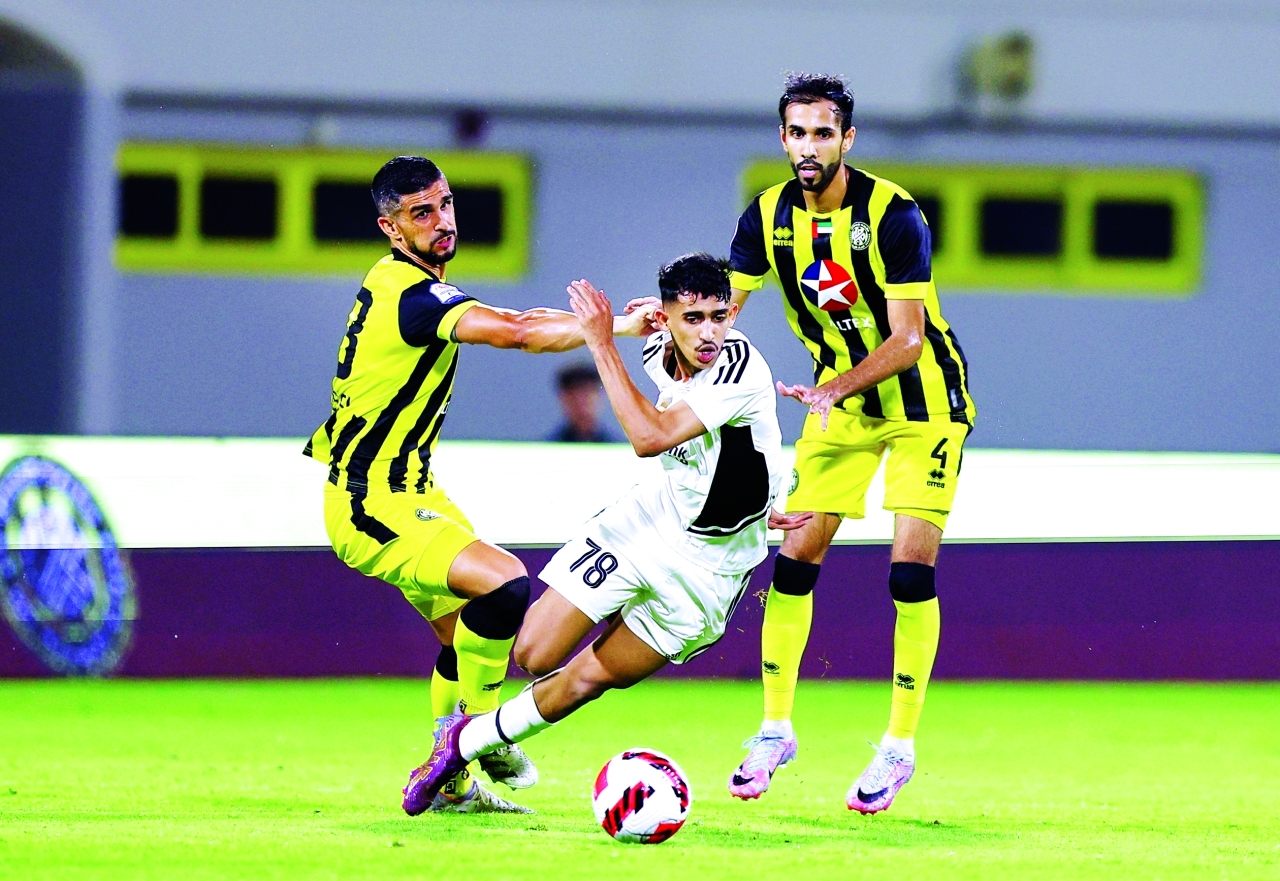"عجمان تفوق على مضيفه اتحاد كلباء | تصوير: زيشان أحمد"