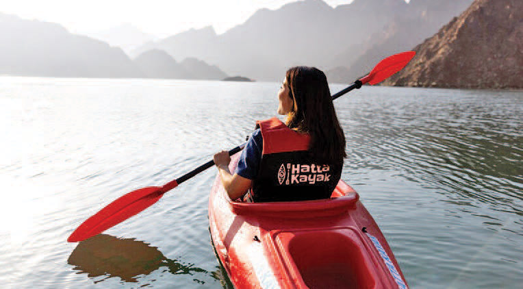 "متعة كبيرة توفرها تجربة ركوب «الكاياك»"