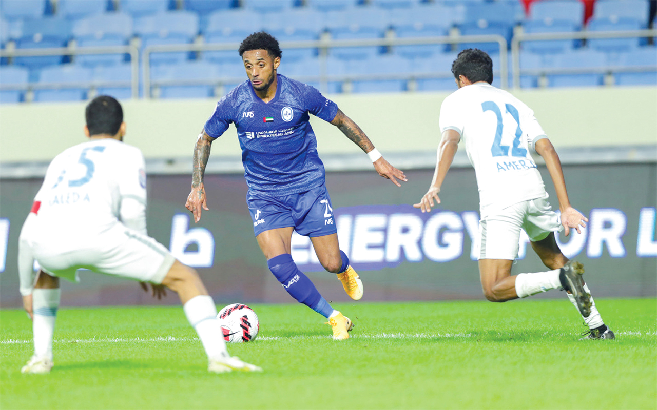 "من مباراة سابقة بين النصر ودبا | أرشيفية"