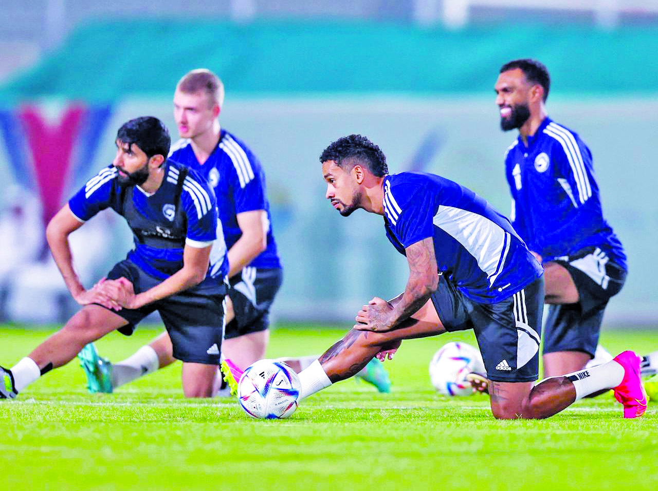 "من تدريبات الشارقة الأخيرة | البيان"