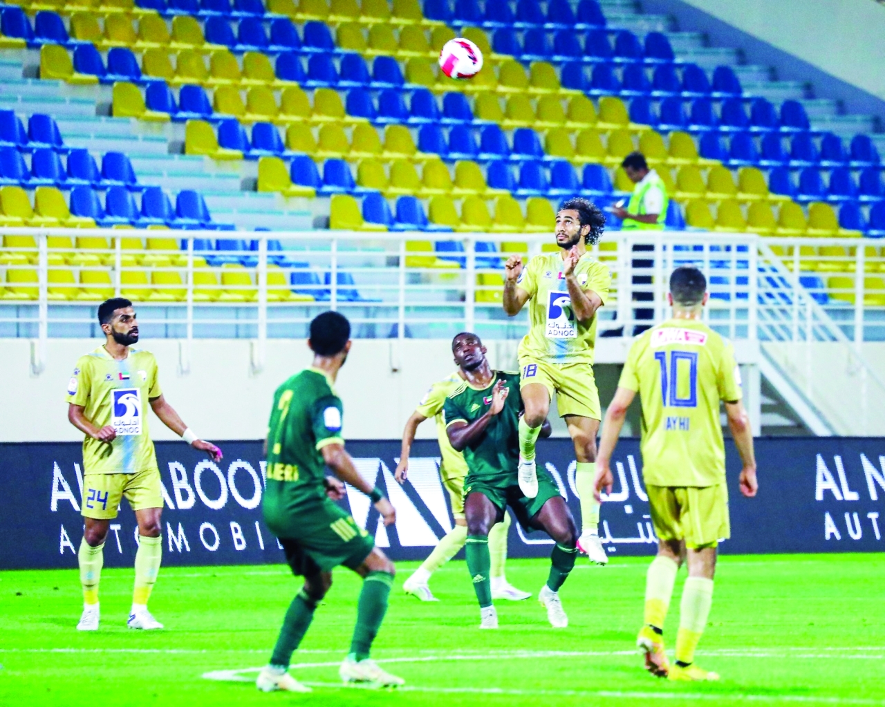 "جانب من مباراة سابقة للظفرة في دورينا | أرشيفية"