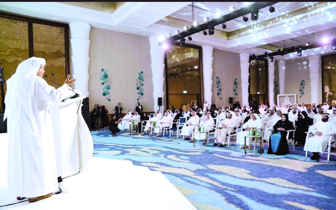 "عبدالله المري وعبدالله الفلاسي وسيف الزري ومنصور العور خلال الملتقى | وام"
