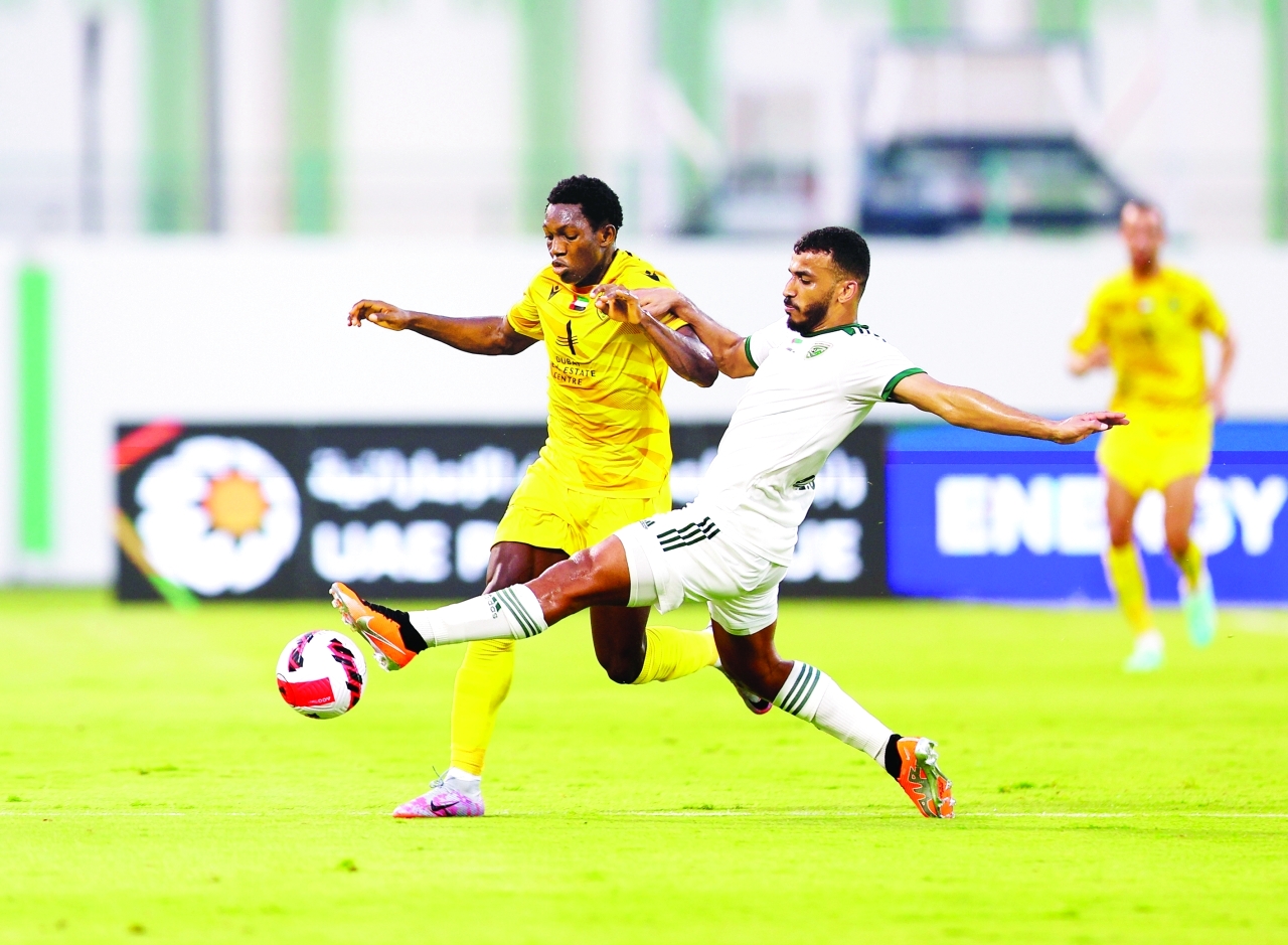 "الوصل يتخطى خورفكان بخماسية | تصوير: زيشان أحمد"