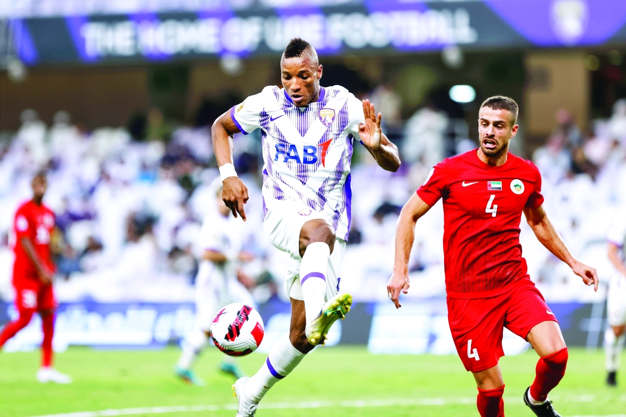 "لابا كودجو «الهداف» سجل هدفين في مرمى البطائح | تصوير: سيف الكعبي"