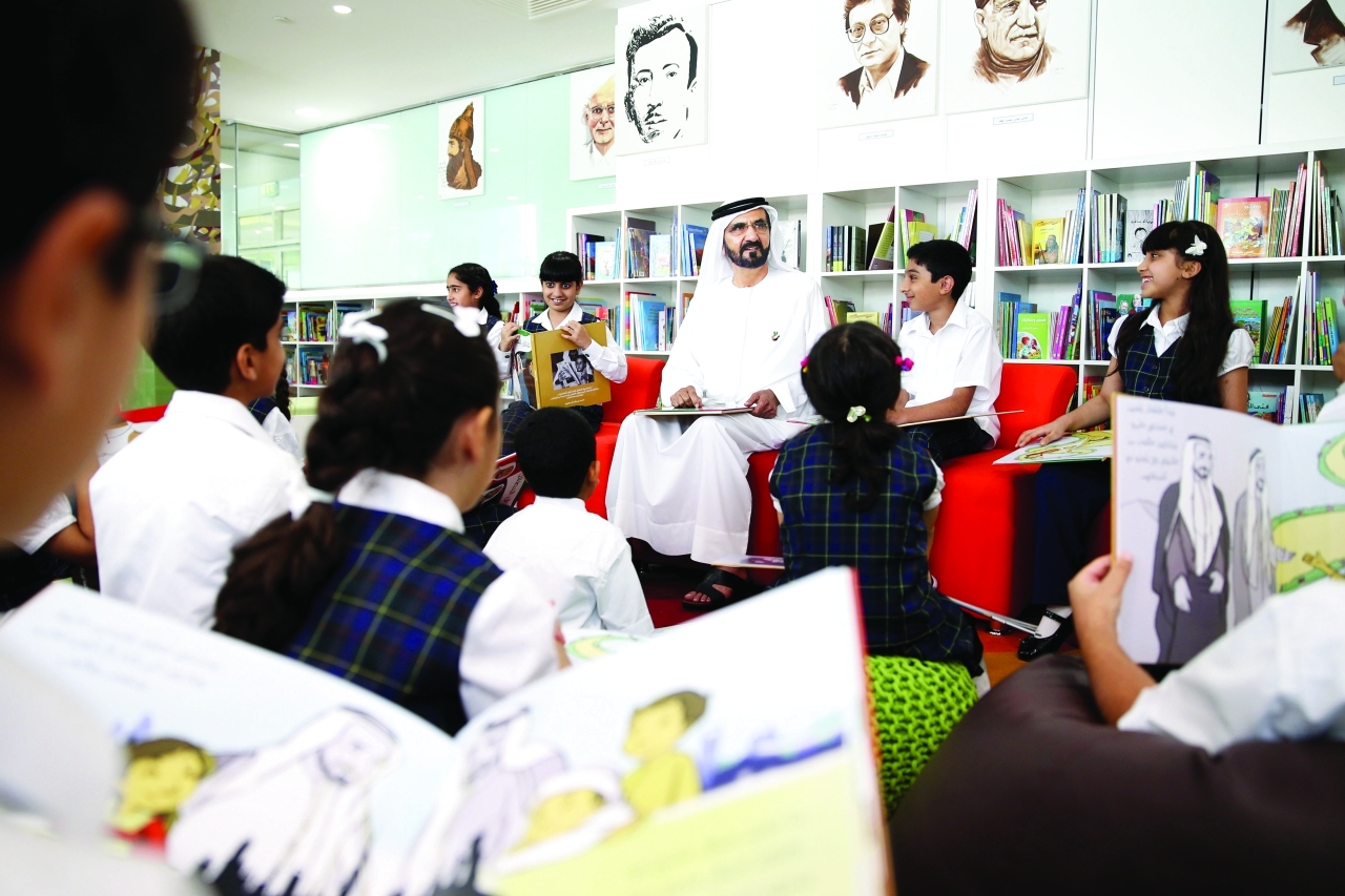 "محمد بن راشد قائد متفرد يواصل إثراء معارف وفكر الأجيال بمبادرات نوعية"