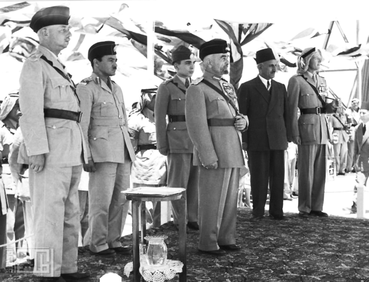 "1946 إعلان الملك عبد الله الأول بن الحسين استقلال المملكة الأردنية الهاشمية."