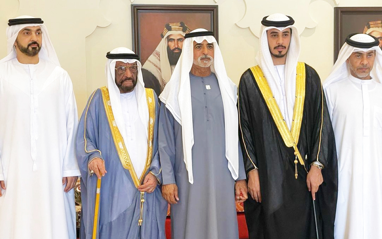 نهيان بن مبارك يحضر أفراح المزروعي والمريخي في أبوظبي