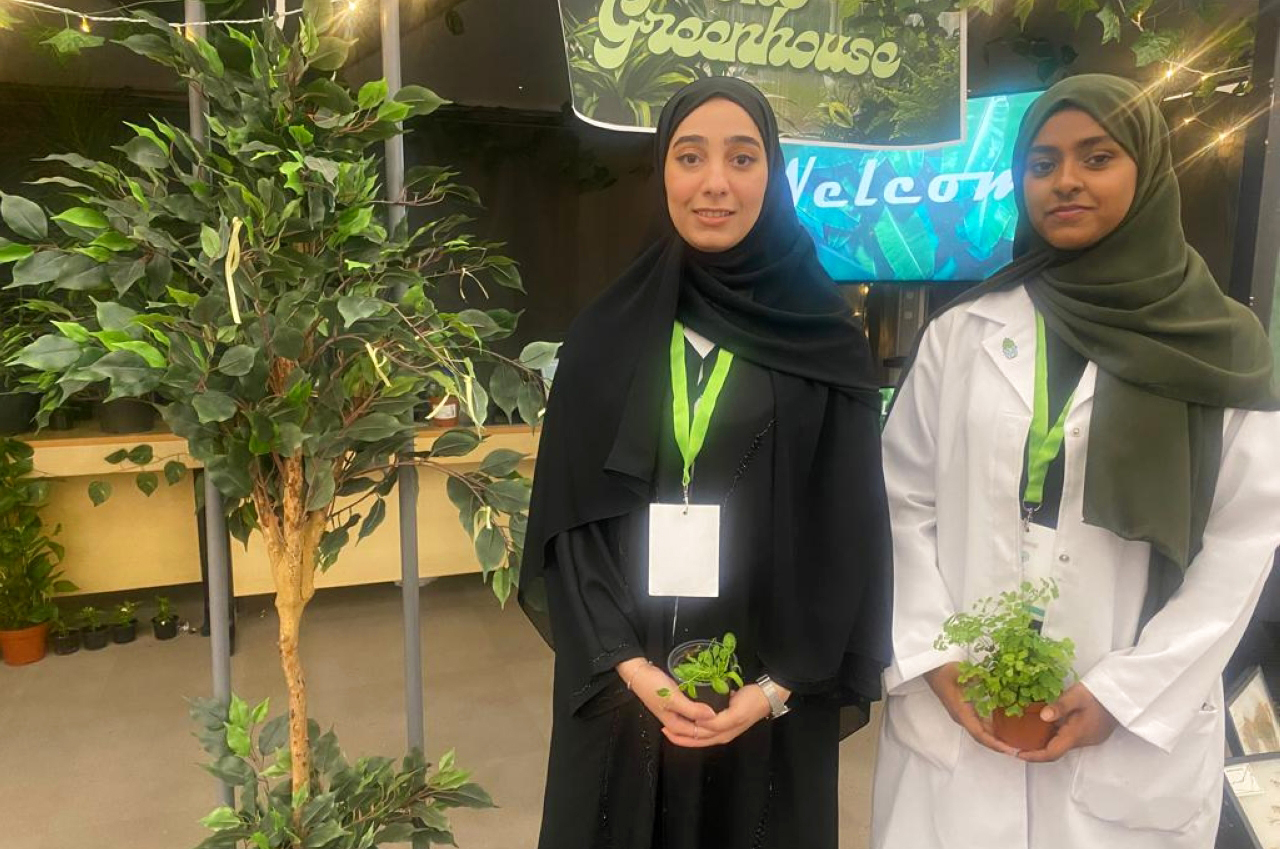 طالبتان تطلقان مشروعاً يعزز الزراعة المستدامة