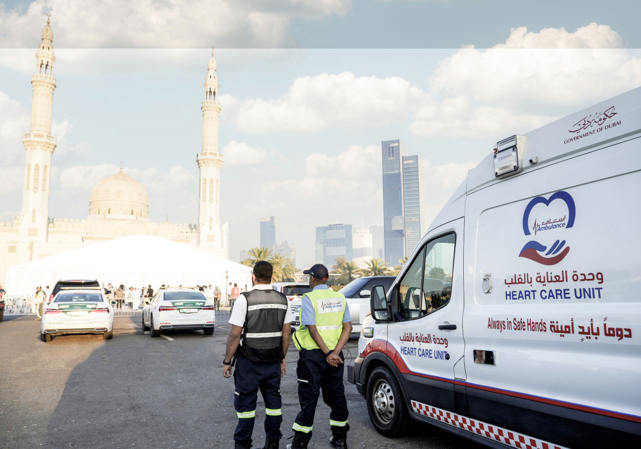 «دبي للإسعاف».. 127 نقطة للتعامل مع الحالات الطارئة على مدار الساعة