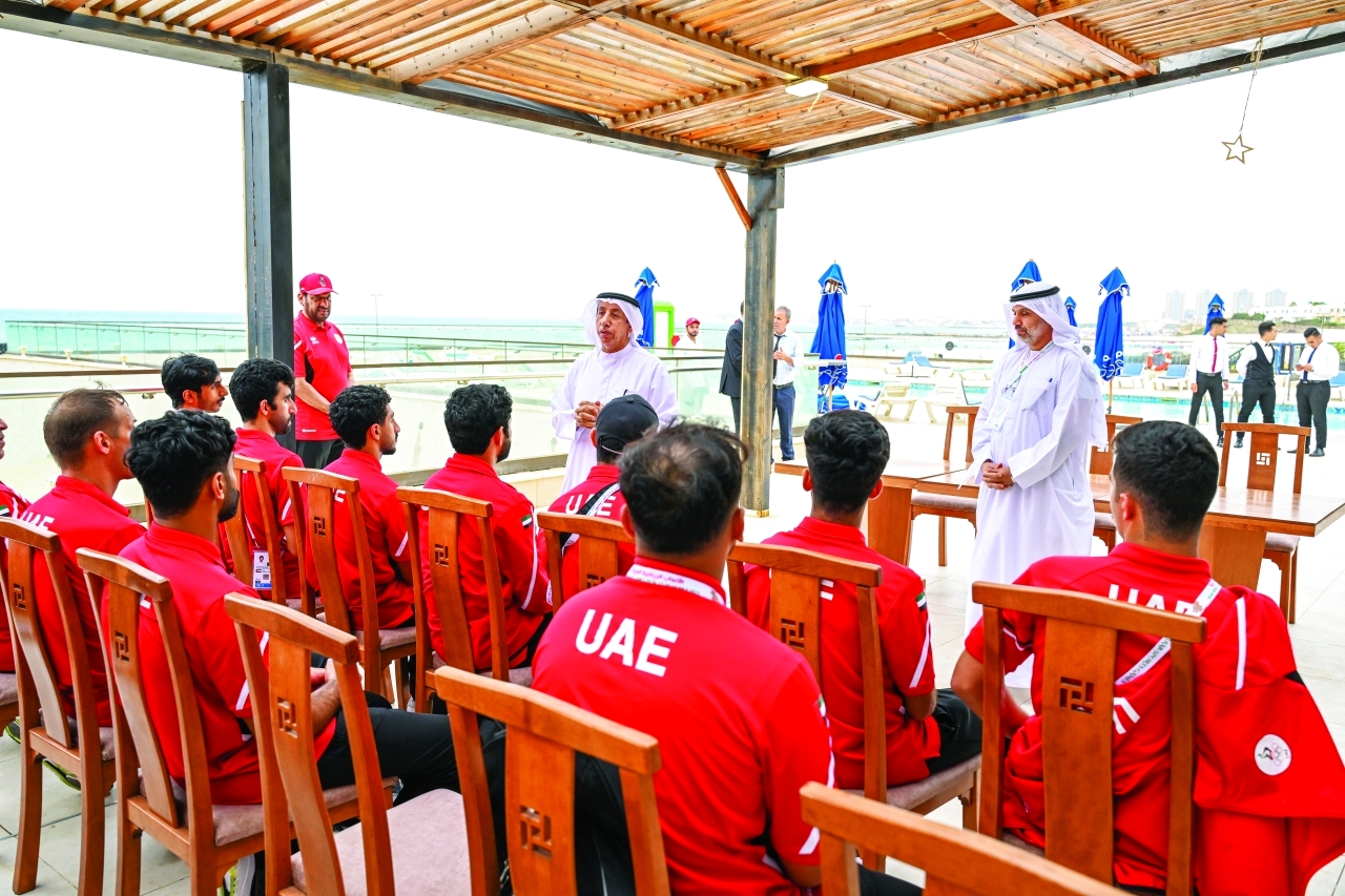 الإمارات تفوز في «الطائرة» و«سلة الكراسي» بـ«الألعاب العربية»