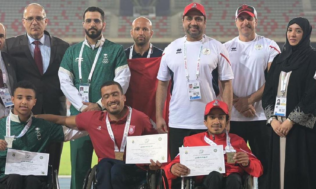 المزروعي يضيف الميدالية السادسة للإمارات في دورة الألعاب العربية